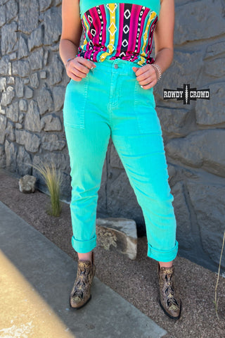 Turquoise Creek Pants - Evergreen Boutique