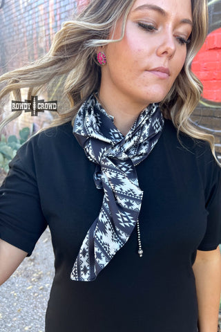 SMALL Aztec Nights Wild Rag/ Scarf - Evergreen Boutique