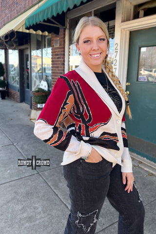 Cowpoke Cardigan - Evergreen Boutique