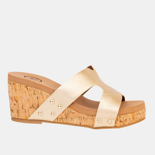 Modapasso Allyson Cross Strap Wedge Sandal