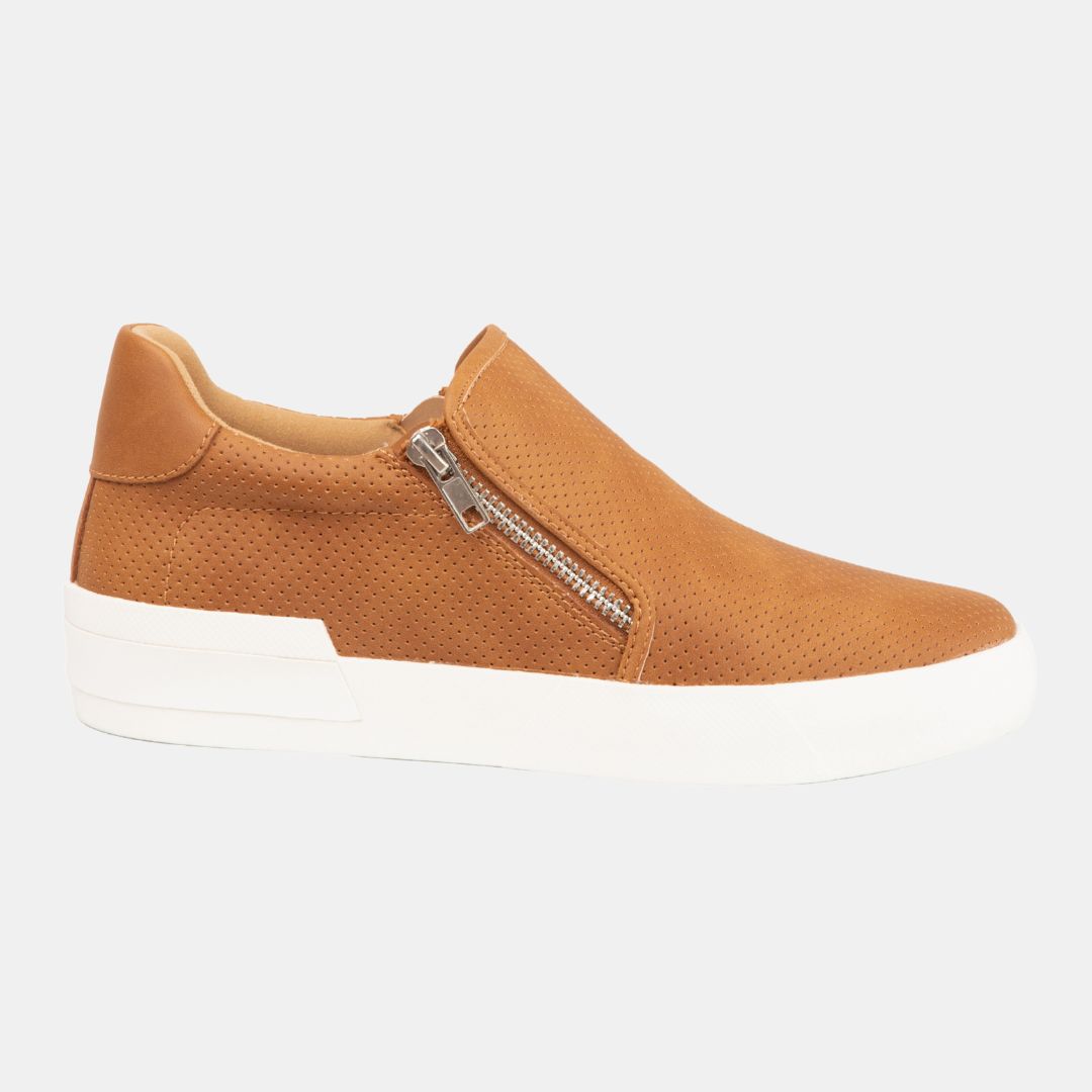 Modapasso Zion Double Zipper Sneaker