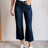 Madeline High Rise Cropped Wide Leg Jeans - Evergreen Boutique