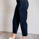 Madeline High Rise Cropped Wide Leg Jeans - Evergreen Boutique