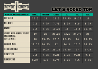 Let's Rodeo Top - Evergreen Boutique