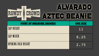 Alvarado Aztec Beanie - Evergreen Boutique
