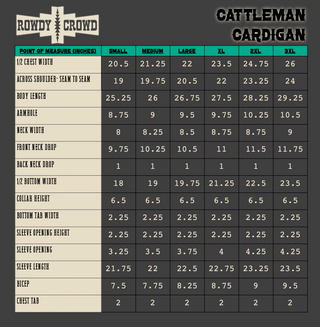 Cattleman Cardigan - Evergreen Boutique