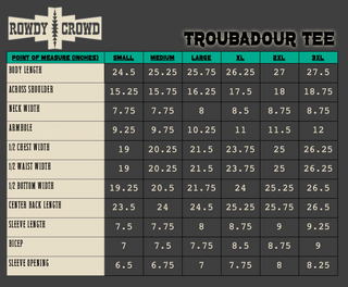 Troubadour Tee - Evergreen Boutique