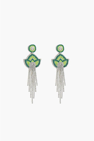 Summer Shine Beaded Earrings - Evergreen Boutique