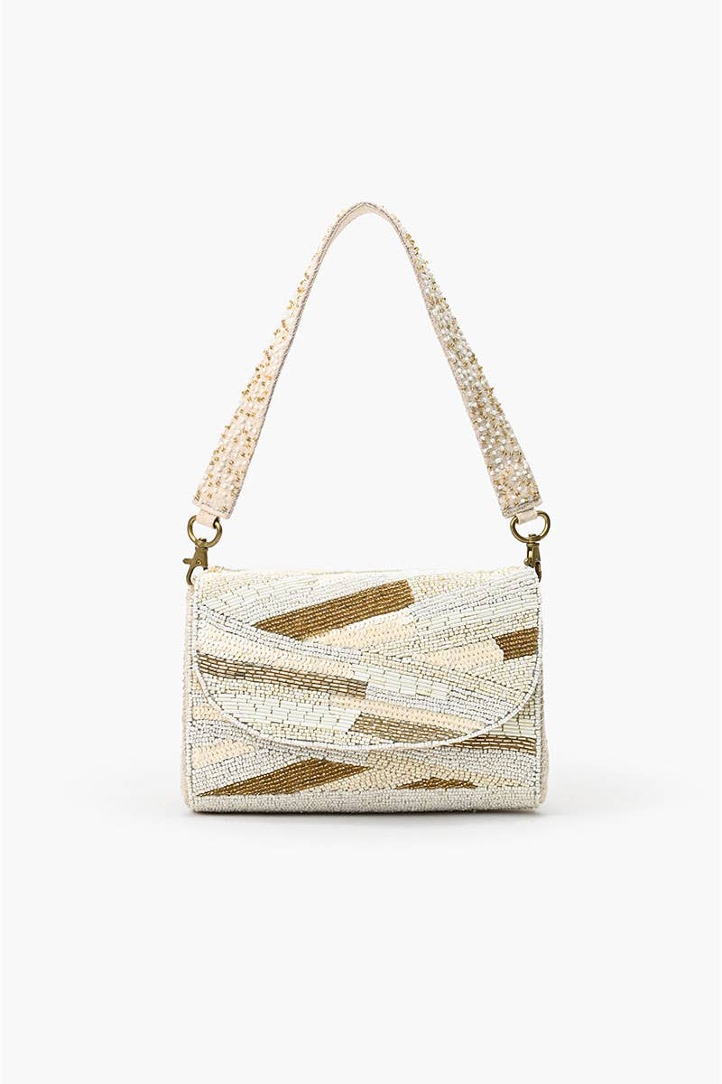 Winter White Handbag - Evergreen Boutique