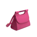 Melie Bianco Nancy Recycled Vegan Crossbody Bag in Fuchsia - Evergreen Boutique