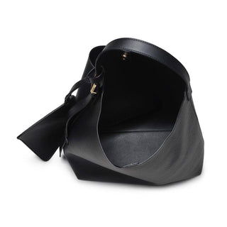 Zelda Black Hobo Bag