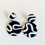 Octo Earrings - Large Statement - Evergreen Boutique