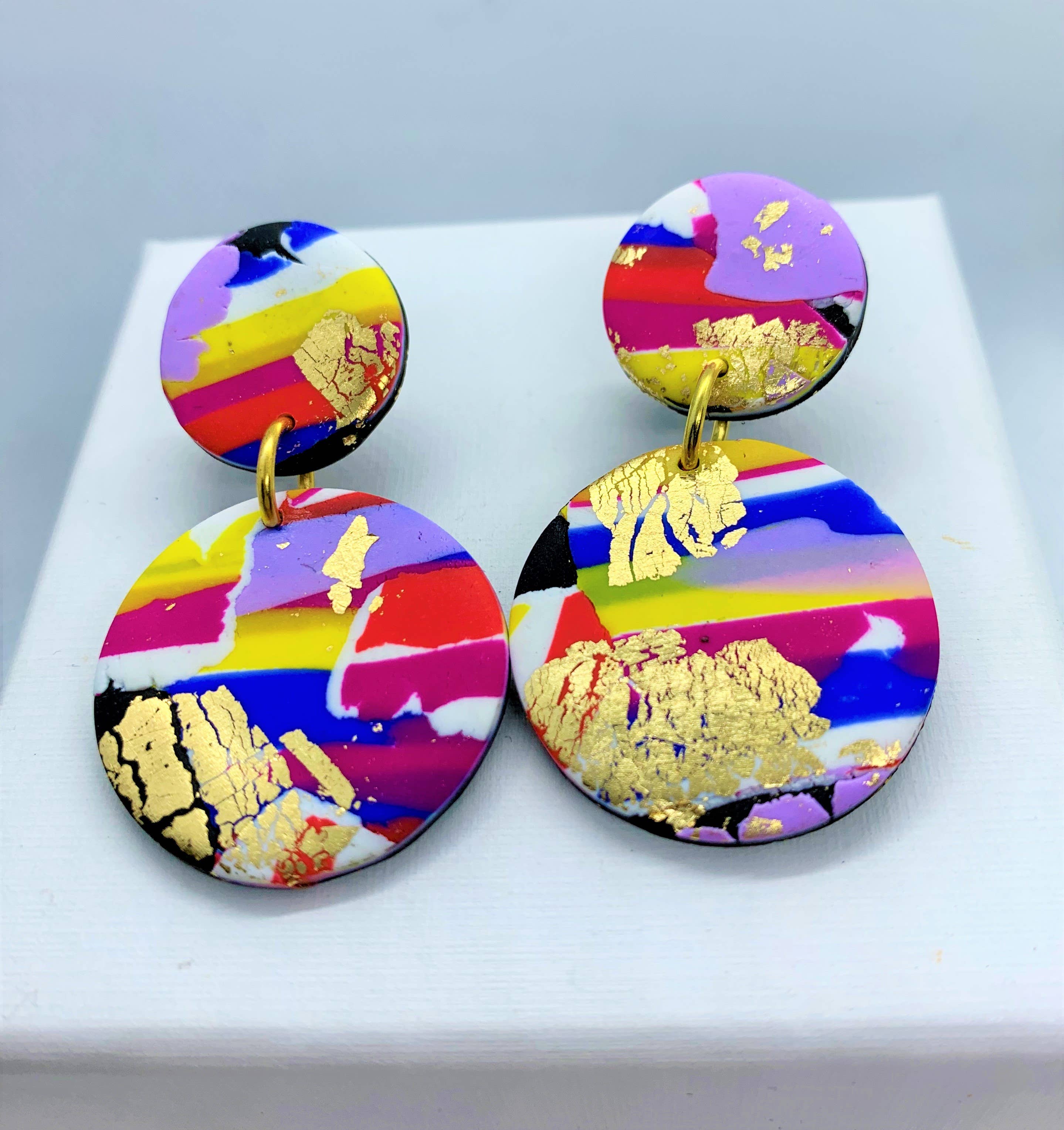 80s  - Medium Earrings - Evergreen Boutique