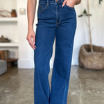 Judy Blue Full Size High Rise Straight Jeans - Evergreen Boutique