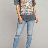 Wild Love Where The Flowers Bloom Graphic Top-Evergreen Boutique