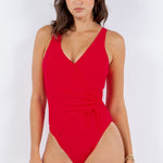 ONE PIECE RUCHED SIDE SWIMSUIT-Evergreen Boutique