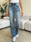 Judy Blue Full Size High Waist Straight Jeans-Evergreen Boutique