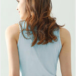 Ninexis Notched Rib Knit Tank-Evergreen Boutique